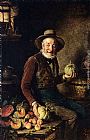 The Pumpkin Seller by Hermann Kern